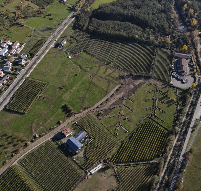 Wasserkraftwerk Konfall und Beregnung Schludernser Ebene