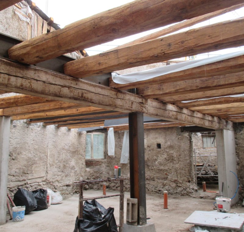 Sanierung des Fiegele – Prieth Haus mit bestehendem Stadel zum Zweck der Errichtung von geförderten Wohnungen