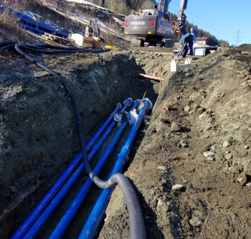 Trinkwasserkraftwerk – Mittersill - Neubau Quellsammelschächte, Quellableitungen und Trinkwasserkraftwerke Lachalm und Hocheckquellen