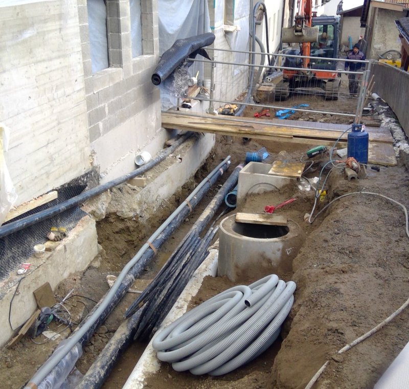 Infrastrukturen im Ortsteil Plavina in Burgeis