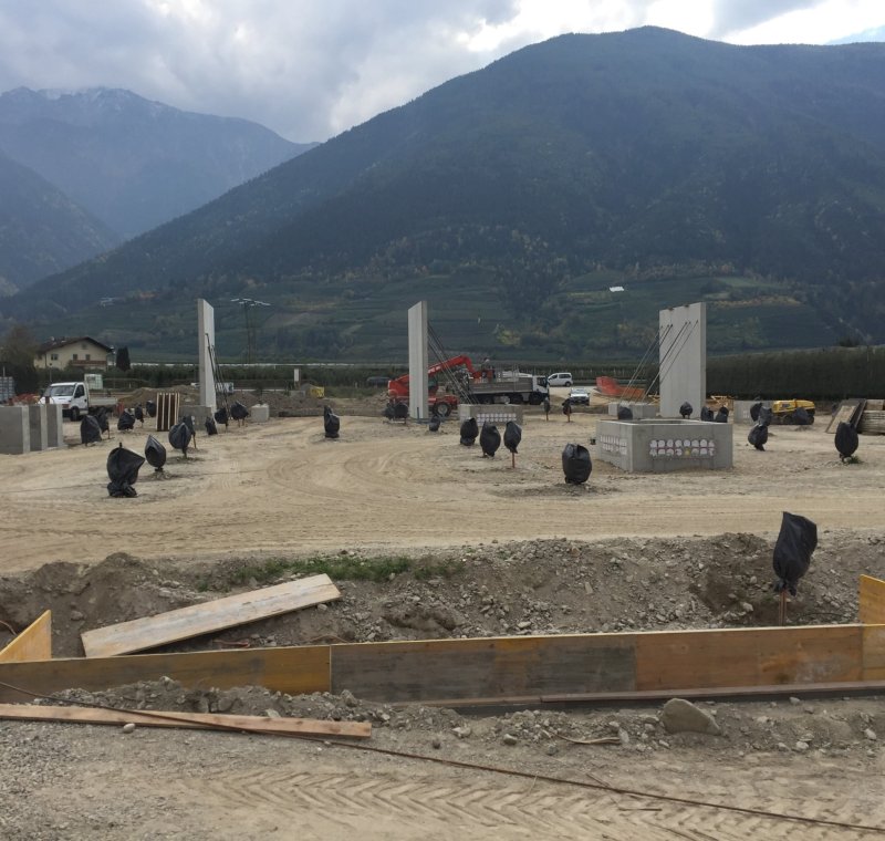 Errichtung einer Primärkabine 132/20KV „CP LACES“ – Goldrain