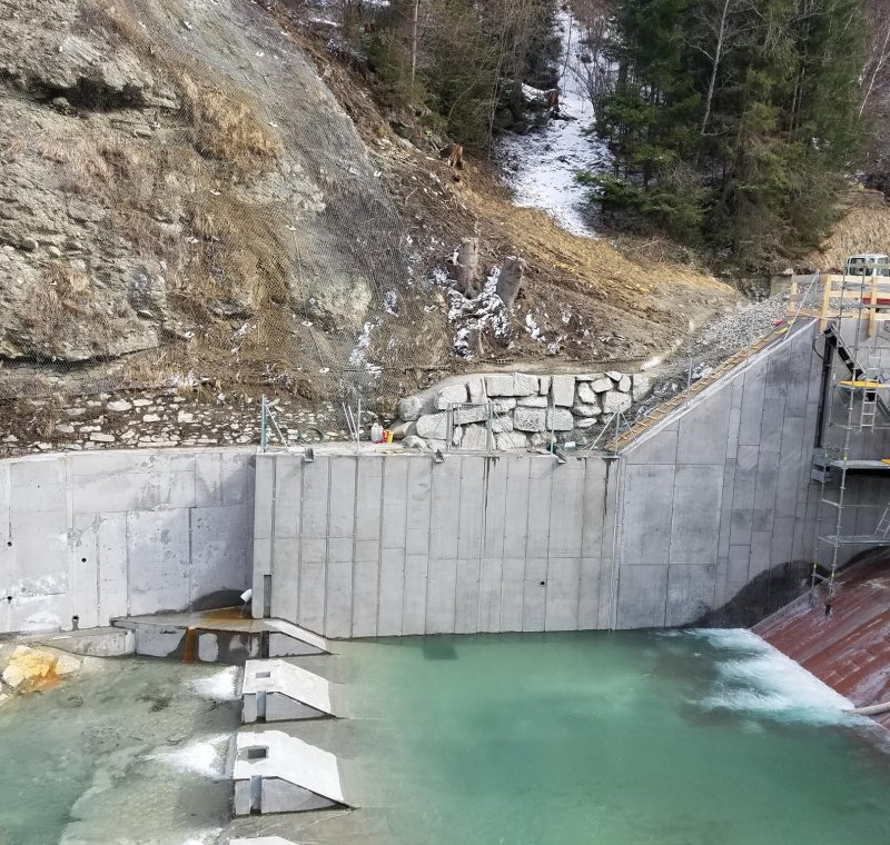 Sanierung Wehranlage Obere Sill (Schleuse Matrei)