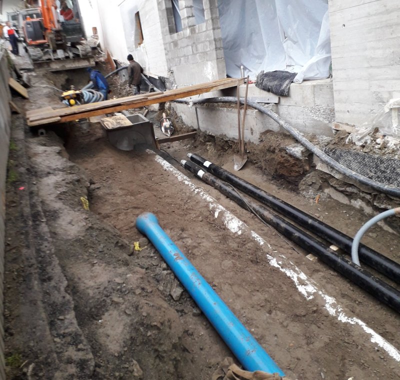 Infrastrukturen im Ortsteil Plavina in Burgeis