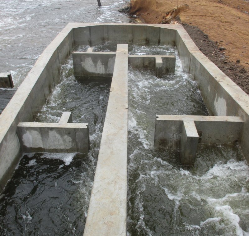 Rehabilitierung des Kraftwerks La Roche Chalais an der Dronne (Westfrankreich)