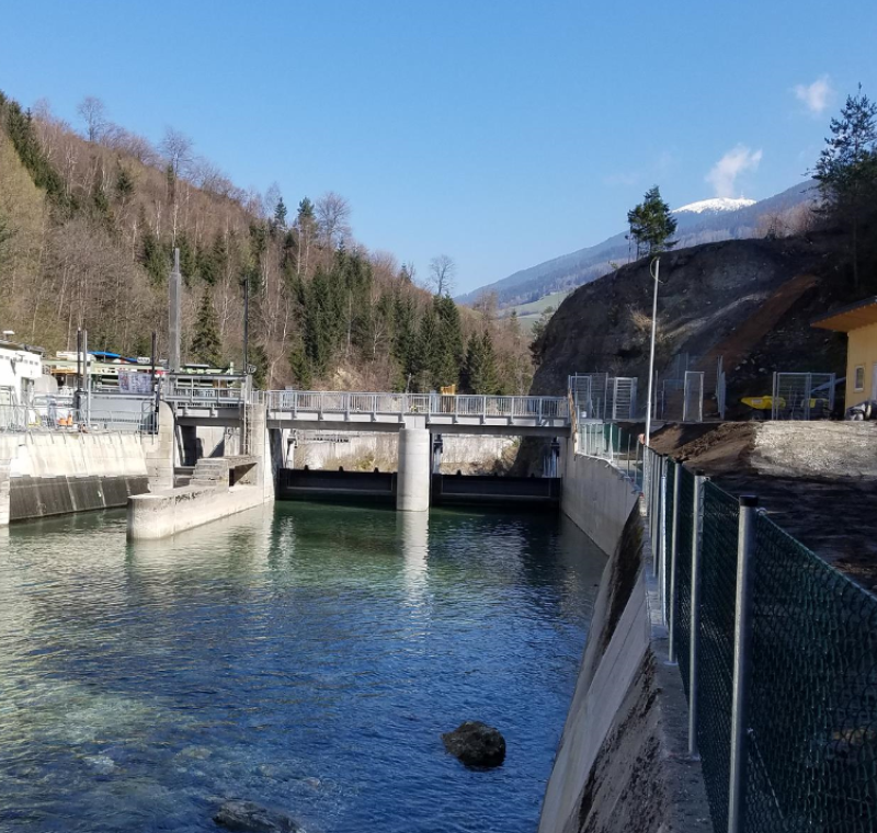 Sanierung Wehranlage Obere Sill (Schleuse Matrei)