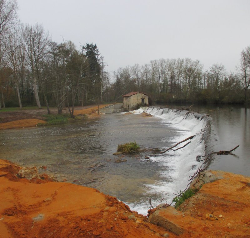 Rehabilitierung des Kraftwerks La Roche Chalais an der Dronne (Westfrankreich)