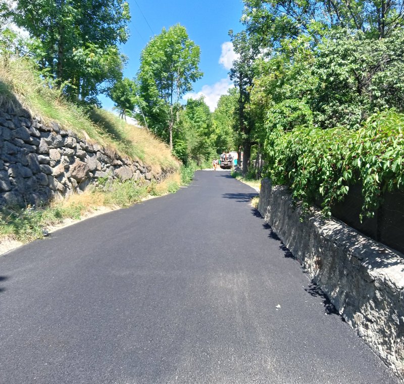 Infrastrukturen im Kreuzweg in Mals