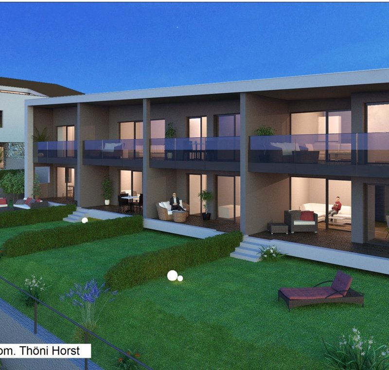 Errichtung der Wohnanlage Sunn in Mals im Vinschgau